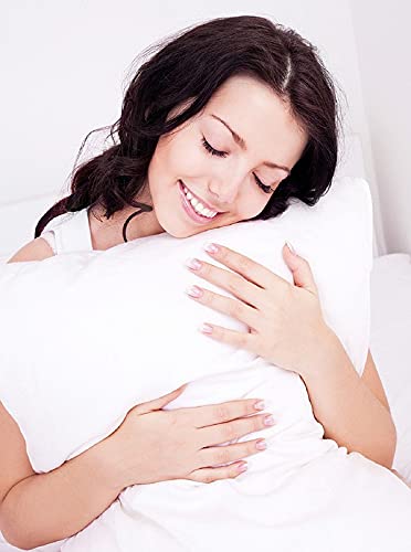 WSOKO Microfiber Cushion all sizes inch Filler, Sofa Cushions, Durable Sofa Pillow for Home Décor - White recline vacuum pillow