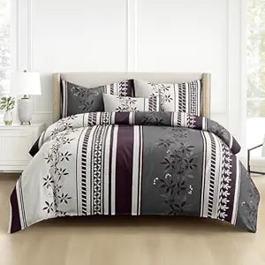 Fiorayne Premium King Size Bedsheet (108" x 108") 400TC