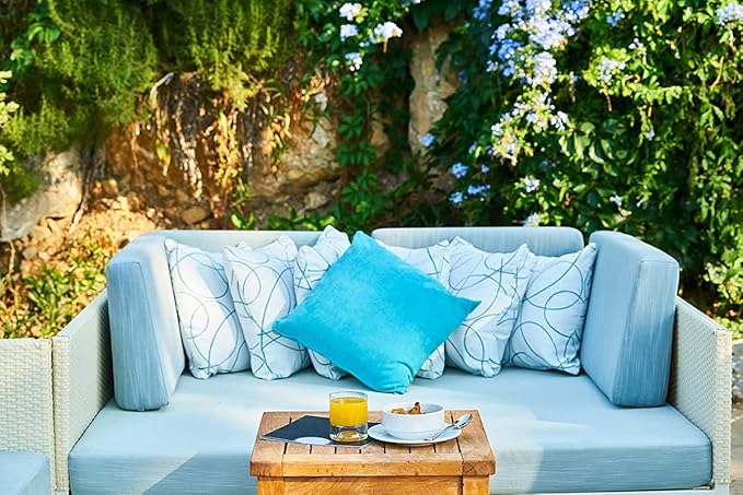 WSOKO Microfiber Cushion all sizes inch Filler, Sofa Cushions, Durable Sofa Pillow for Home Décor - White recline vacuum pillow