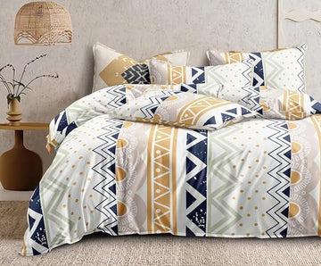 WSOKO Fiorisse Premium King Size Bedsheet (108" x 108") - 400 TC