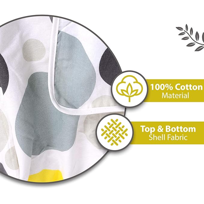 WSOKO Cotton 3 Piece Bed Sheet (1 Flat Sheet & 2 Pillowcase) Hotel Luxury Bed Sheets - Extra Soft Easy Fit - Breathable & Cooling Sheets King Size B&B (108"X108