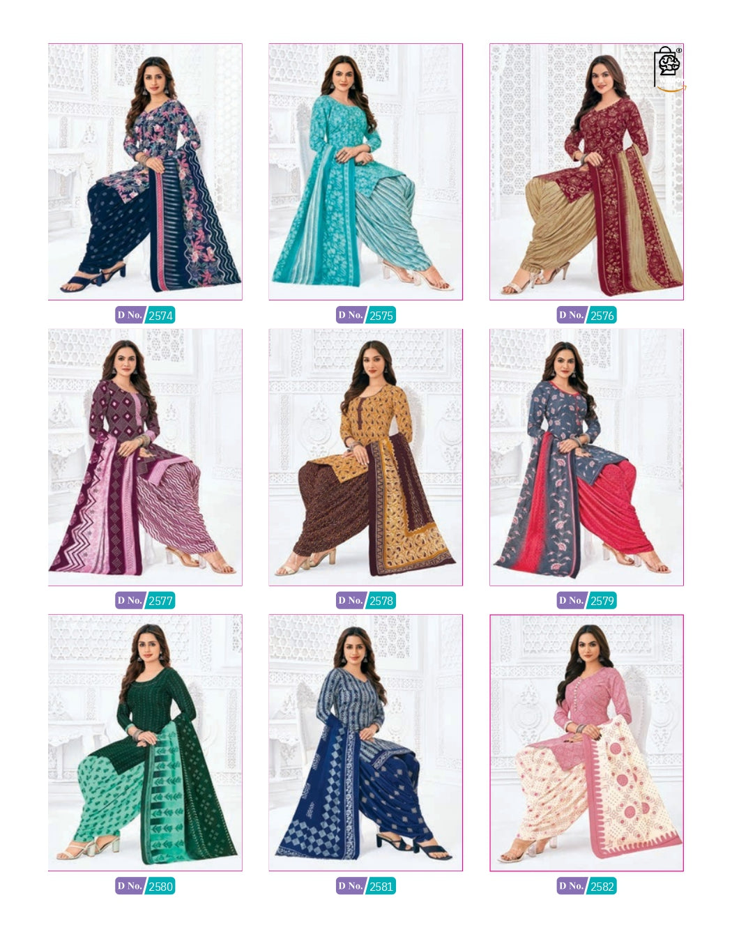 WSOKO Printed Unstitched Cotton Dress Material For Women _Free Size)