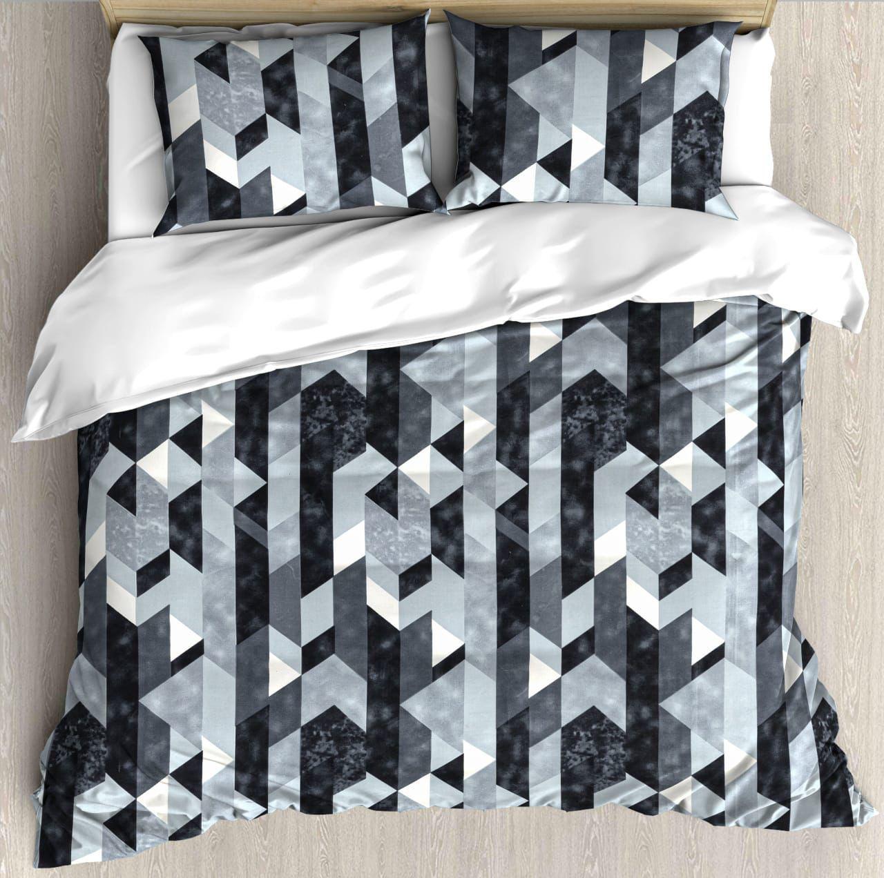wsoko 300tc Soft Cotton Bedsheet for Double Bed, Size 90x100 inches with 2 Large Size Pillow Covers