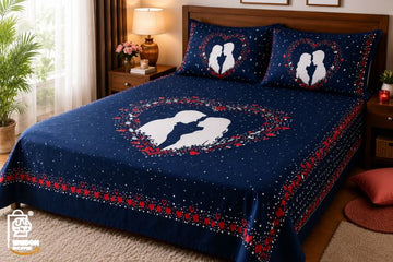 Couple Bedsheet Online Beyond Matching Colours