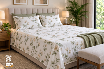 The Sleep Architecture of Pure Cotton King Size Bed Sheets