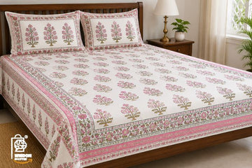 Beyond Prints: The Value of a Jaipur Premium Cotton Bedsheet