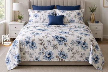 How King Size and Queen Size Bed Sheet Completes Bedroom Harmony