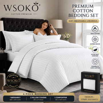 Premium Cotton Satin Strip For Home/Hotels