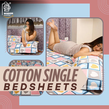 Cotton Single Bed Sheet