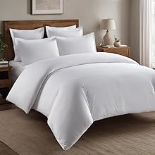 Bedsheets for King Bed - Microfiber Plain King Size White Bed Sheet Include Pillow Cover, Ultra Soft | for Home, Hotel, Villa, Resort and Guest House_White Solid