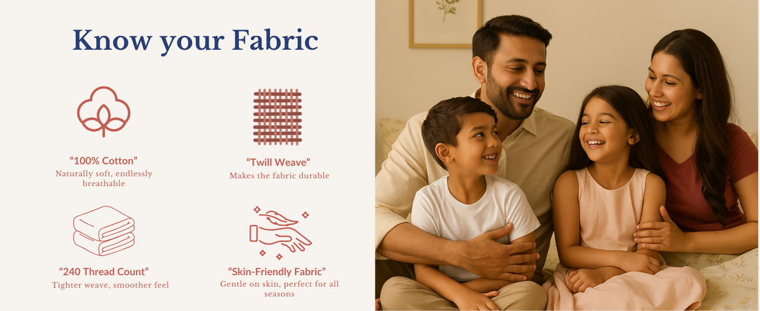 WSOKO COTTON Jaipur Weaves Bedsheet King Size 100% Pure Cotton 400TC Bed Sheet with 2 Pillow Covers, Super Soft Cozy Bedsheets Set,108X108 Inches/ 9Ftx9Ft (Tealish Blue, Super King)