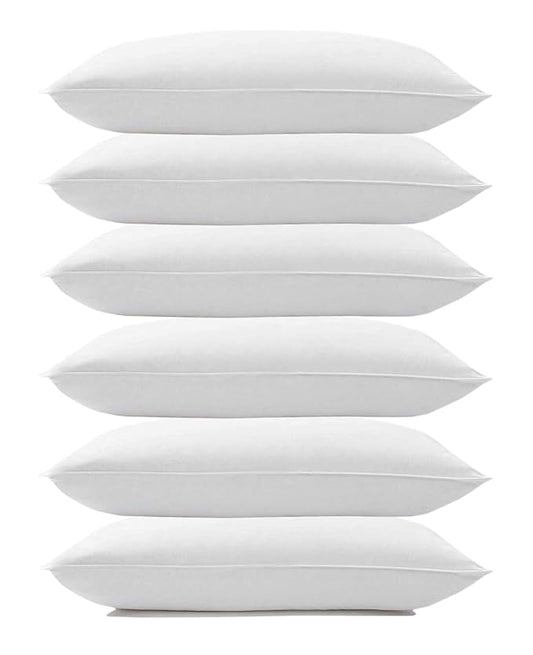 WSOKO Microfiber Cushion all sizes  inch Filler, Sofa Cushions, Durable Sofa Pillow for Home Décor - White recline vacuum pillow