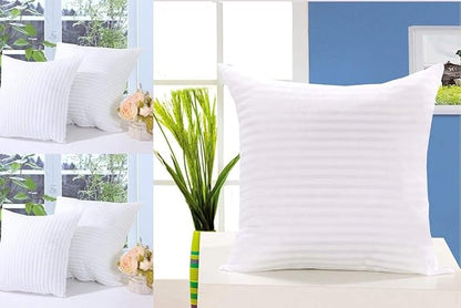 WSOKO Microfiber Cushion all sizes  inch Filler, Sofa Cushions, Durable Sofa Pillow for Home Décor - White recline vacuum pillow