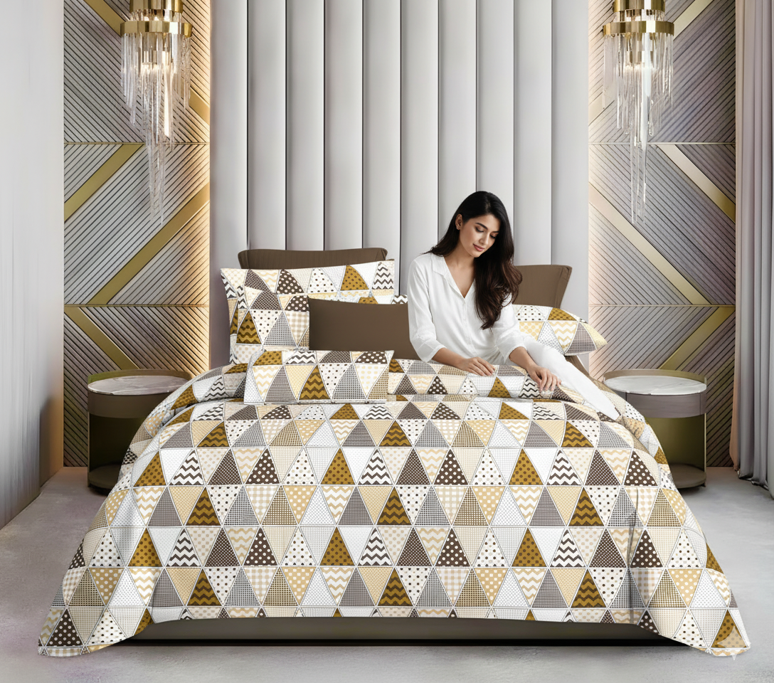 🌟 WSOKO Premium 500 TC King Size Bedsheet Set 🛏️ – 100% 🌿 Pure Cotton, 108x108 Inches | 🌸 Exotic Wings Floral Print | Includes 2 💤 Pillow Covers | Soft, Cozy & Breathable Flat Sheet (Multicolor)