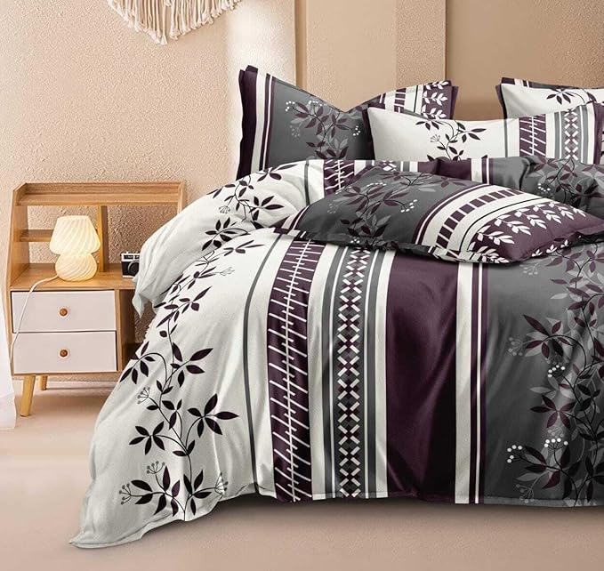 Fiorayne Premium King Size Bedsheet (108" x 108") 400TC
