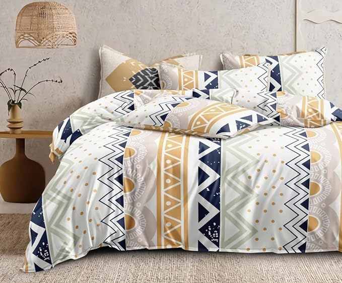 WSOKO Fiorisse Premium King Size Bedsheet (108" x 108") - 400 TC