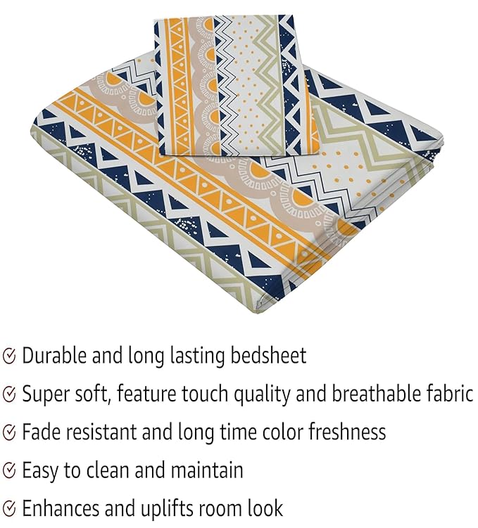 WSOKO Fiorisse Premium King Size Bedsheet (108" x 108") - 400 TC