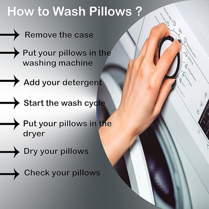 WSOKO Microfiber Cushion all sizes  inch Filler, Sofa Cushions, Durable Sofa Pillow for Home Décor - White recline vacuum pillow