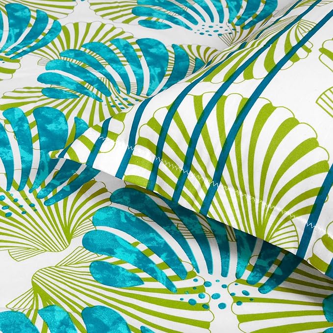 WSOKO COTTON 400 TC Cotton Bedsheet for Double Bed | 100% Cotton – Sage Green Floral Print | Soft &amp; Breathable | Size 222 x 254 cm | with 2 Pillow Covers | Everyday Use SIZE  90X100