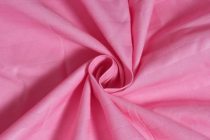WSOKO COTTON  400 GSM Microfiber Solid Satin Striped AC Comforter | Dohar | Quit | Double Bed | Double Weaved | Washable | Hypoallergenic Skin Friendly (90x100 Inch)