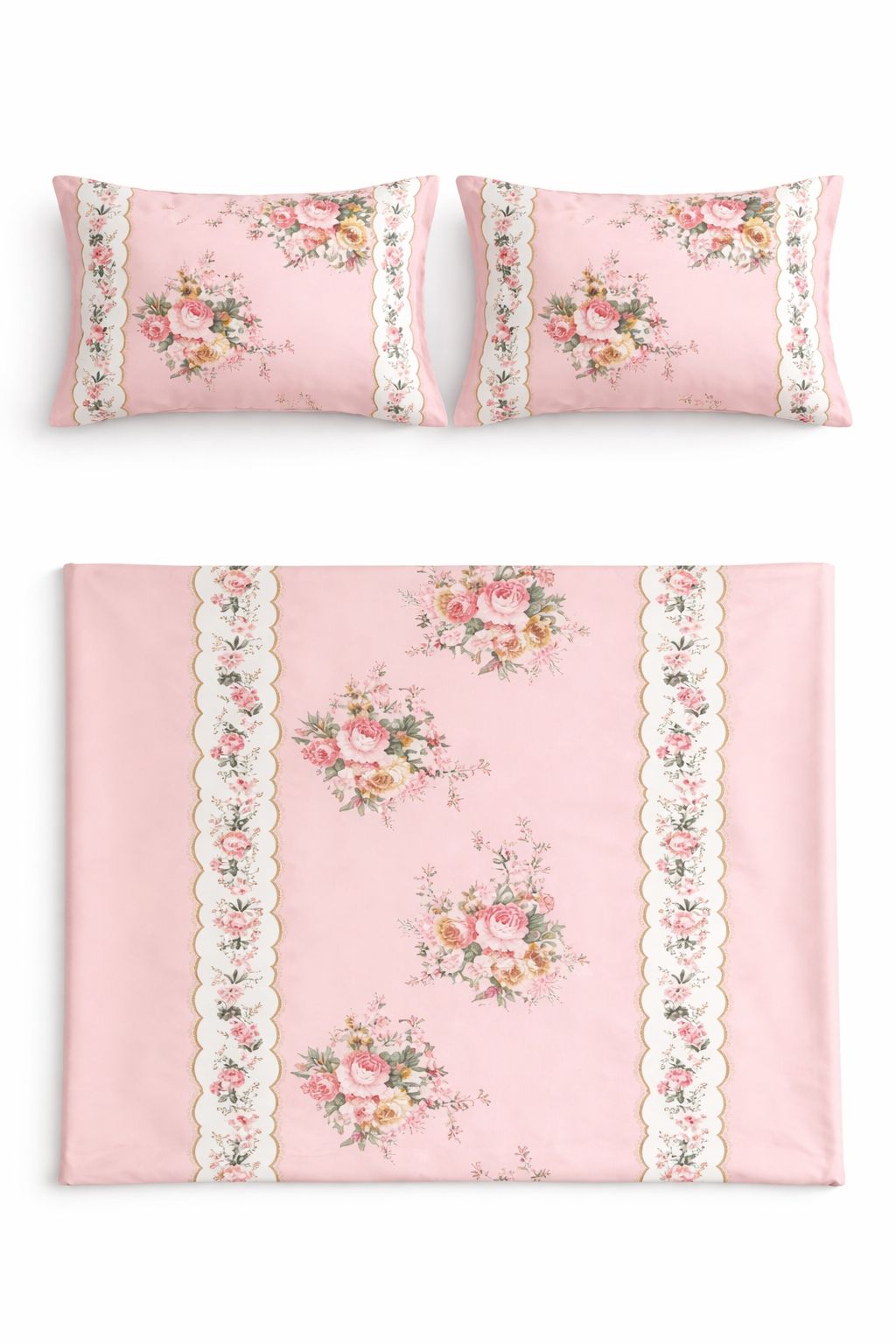 "Wsoko cotton 400tc Super King" size  108 × 108 inch (275 cm x 275 (9 × 9 ft)
