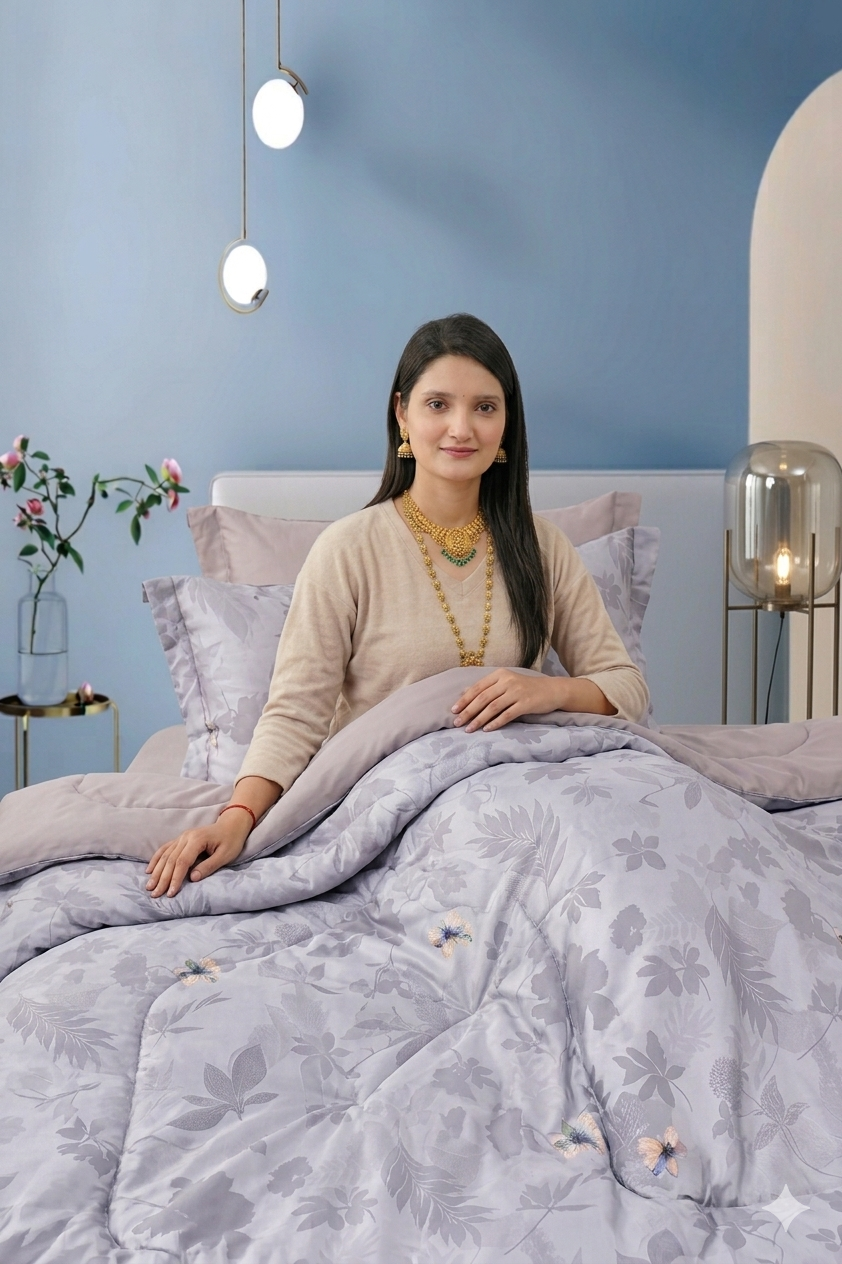 WSOKO Cotton 400 TC Super King Size Bedsheet | Luxury Bedroom Collection