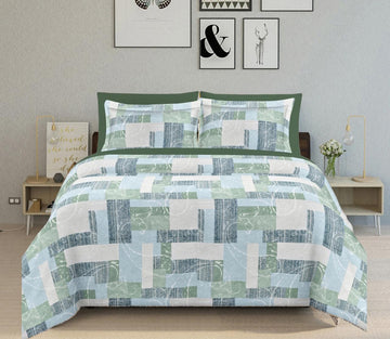🛏️ WSOKO 500 TC King Size Bedsheet – 100% 🌿 Pure Cotton, 108x108 Inches, 🌸 Floral Print Bedding Set with 2 💤 Pillow Covers | Soft, Breathable & Cozy Flat Sheet – Exotic Wings (Multicolor)