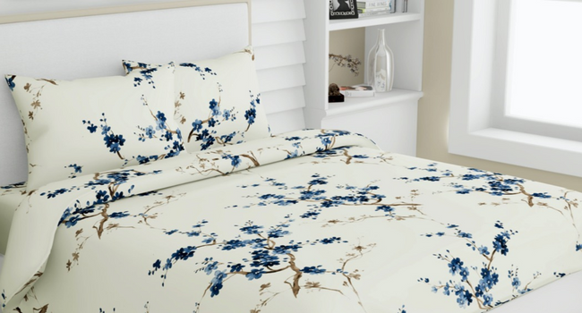 WSOKO WSOKO 400 TC Floral Pattern Premium Cotton Super King Size Bedsheets 108X108 Inches with Contrast Pillow Covers for Luxurious Softness and Anti Fade Prints (Floral Texture, Pack of 3) Multi Color